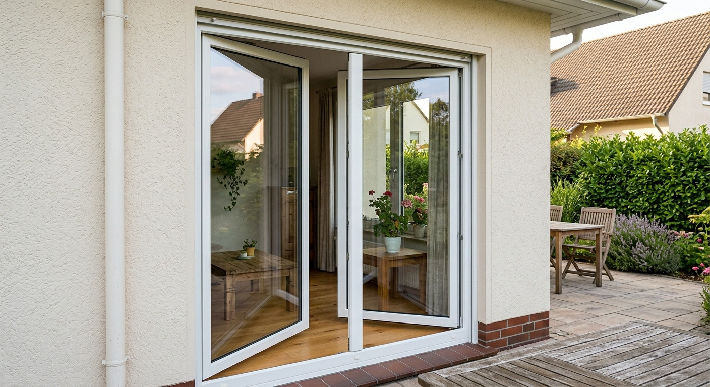 Balkontür und grosse Glasflächen Reinigung