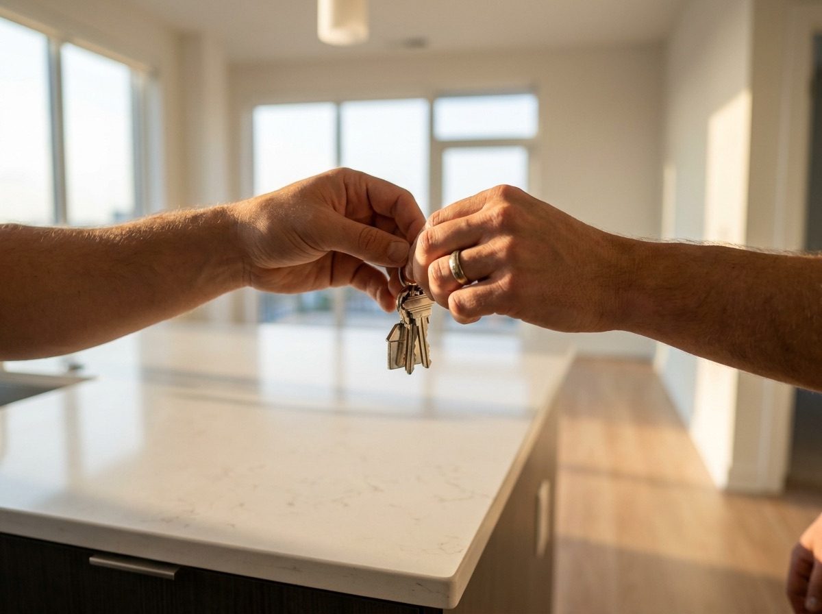 Schlüsselübergabe: Wohnung erfolgreich abgenommen
